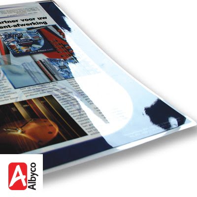 Pochettes à plastifier brillantes format A4 (216 x 303 mm) - Albyco
